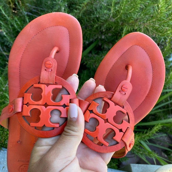 Tory Burch Shoes - Coral millers size 9.5 Name of these are Miller 2